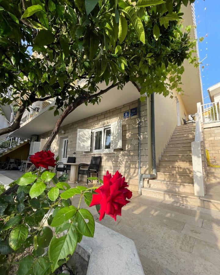 Villa Ruza 30M From The Beach Baska Voda Ngoại thất bức ảnh